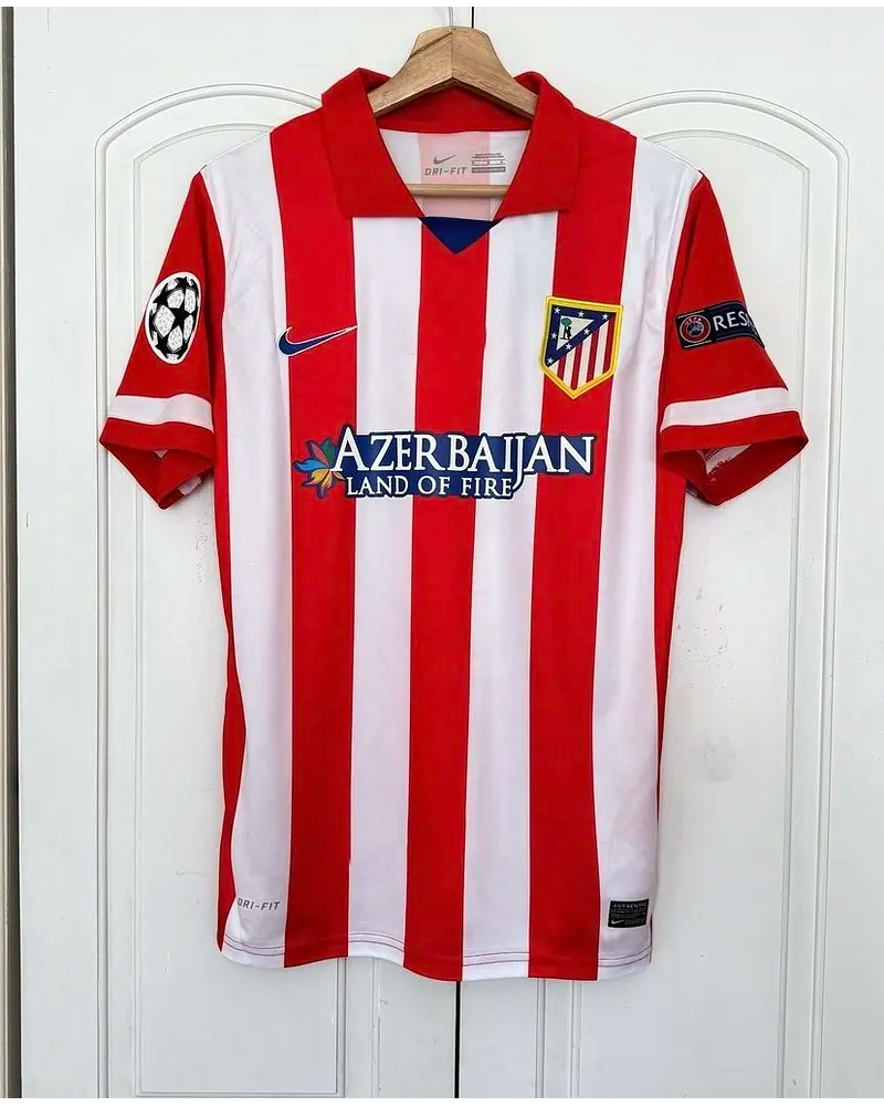 David Villa 9 - Atlético Madrid Home 2013/14 Champions League