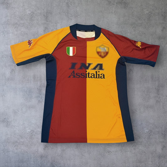 Batistuta 20 Roma Home 2001/02 retro football shirt