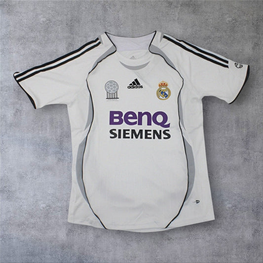 Guti 14 Real Madrid 2006/07 Home Champions League retro football shirt