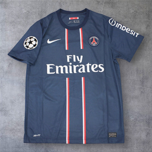 Ibrahimovic 18 PSG Home 2012/13 Champions League retro football shirt