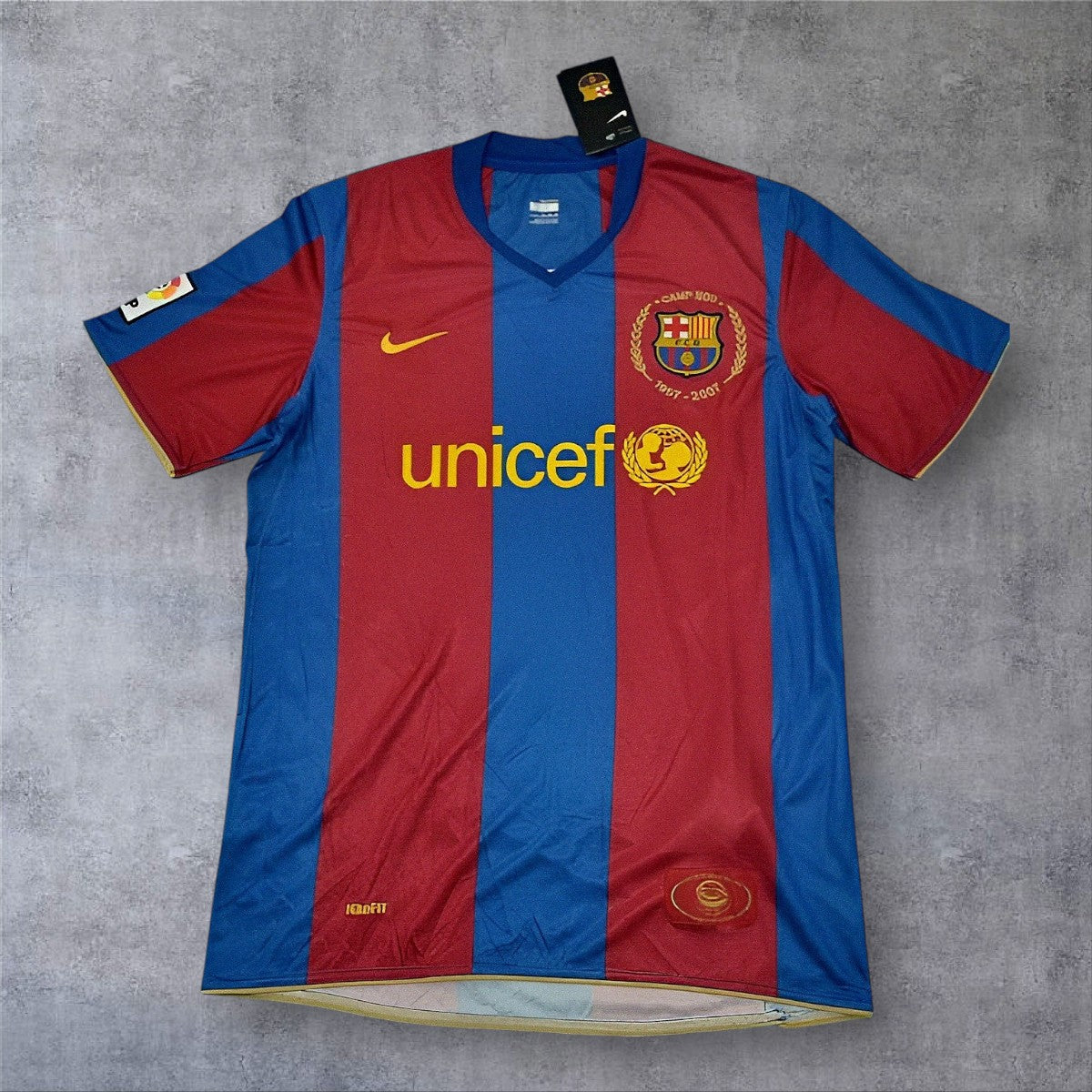 Messi 19 - Barcelona Home 2007/08 La Liga