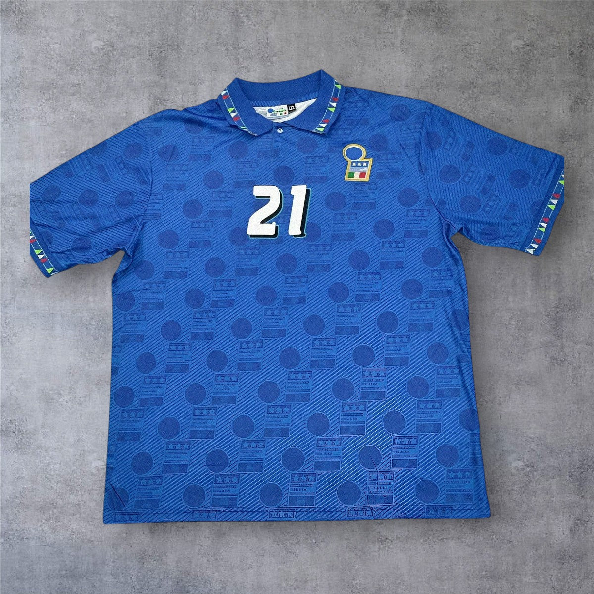 Zola 21 - Italy Home 1994 World Cup
