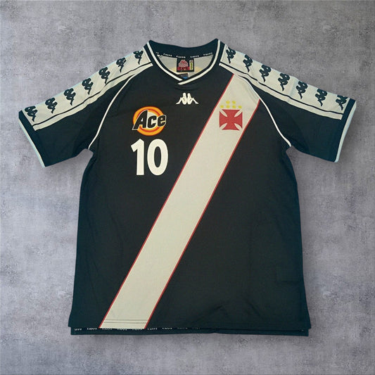 Edmundo 10 Vasco Away 2000/01 retro football shirt