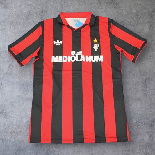 Gullit 10 Milan Home 1990-91 retro football shirt