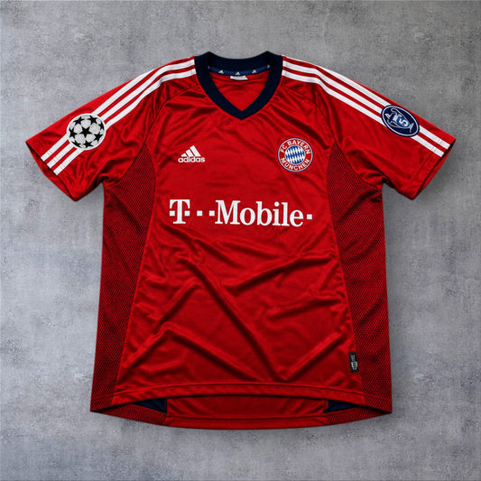 Ballack 13 Bayern Home 2002/03 Champions League retro football shirt
