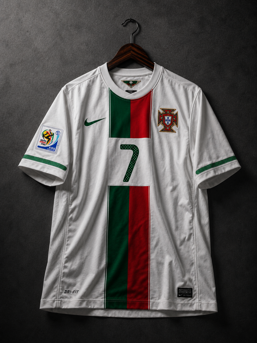 Ronaldo 7 - Portugal Away 2010 World Cup