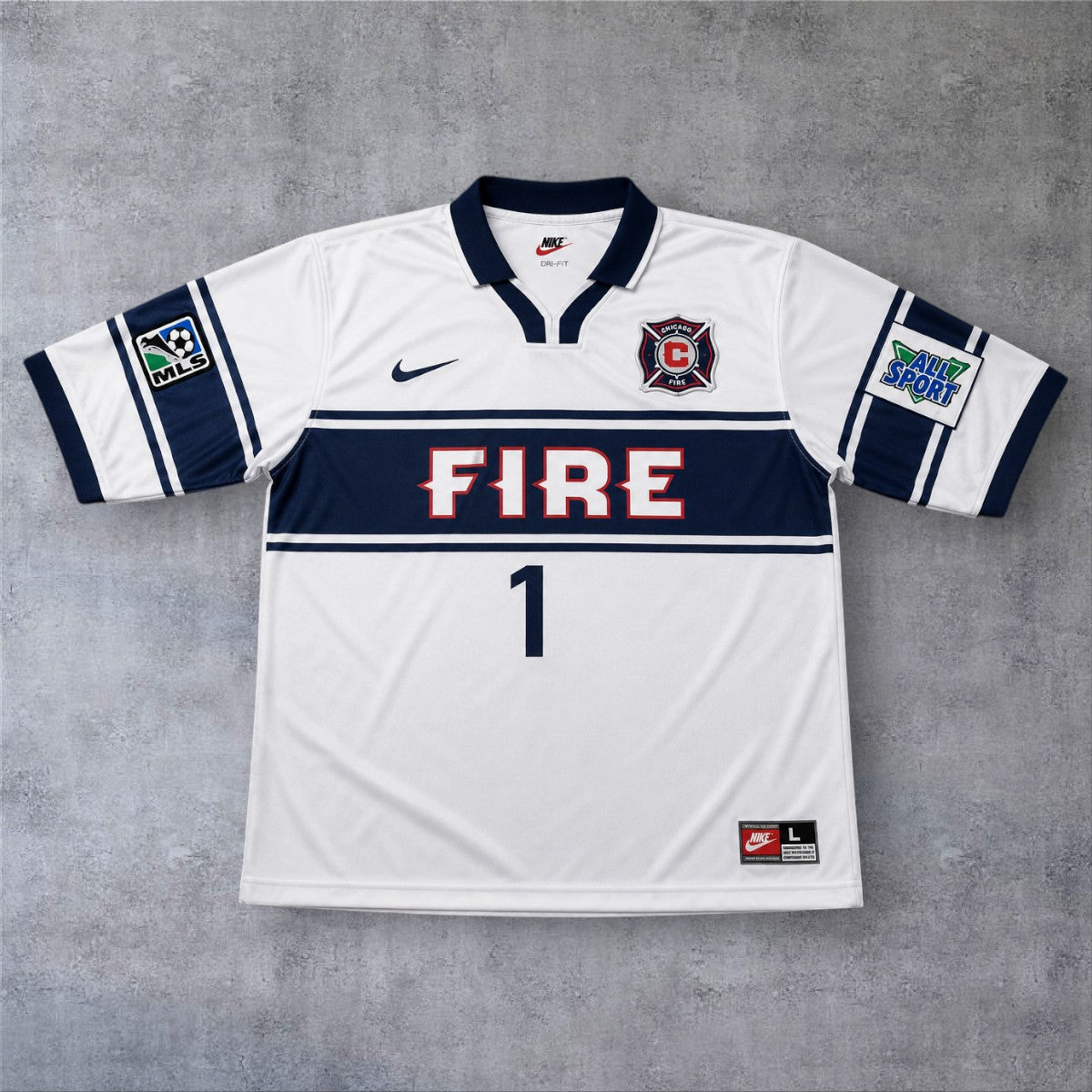 Campos 1 Chicago Fire Third Kit 1998 MLS