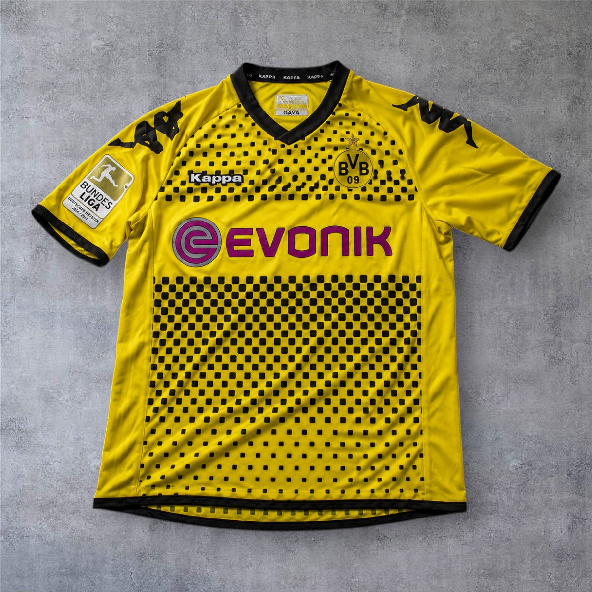 Lewandowski 9 Dortmund Home 2011/12 Bundesliga retro football shirt
