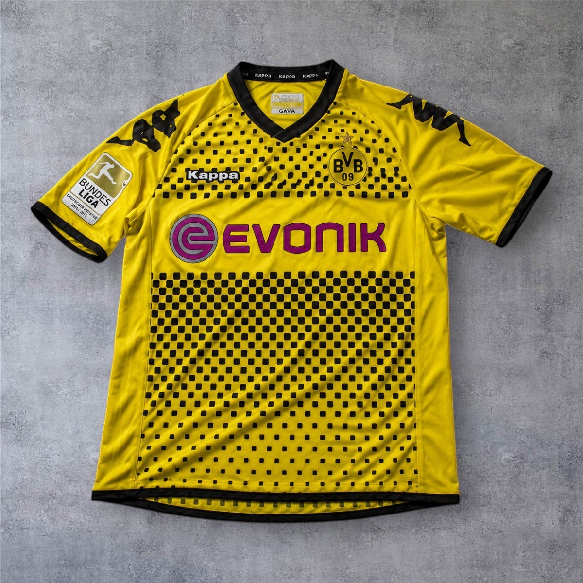 Kagawa 23 Dortmund Home 2011/12 Bundesliga retro football shirt