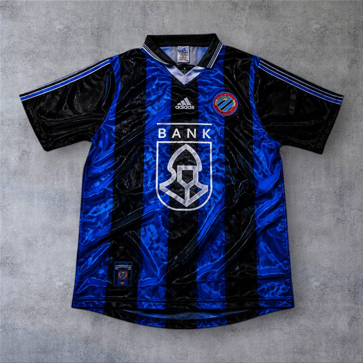 Jankauskas 24 Club Brugge Home 1998 retro football shirt