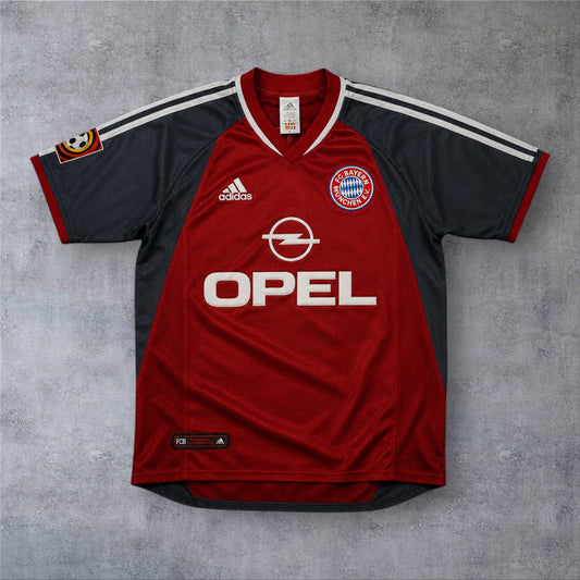 Pizarro 14 Bayern Home 2001/2002 Bundesliga retro football shirt