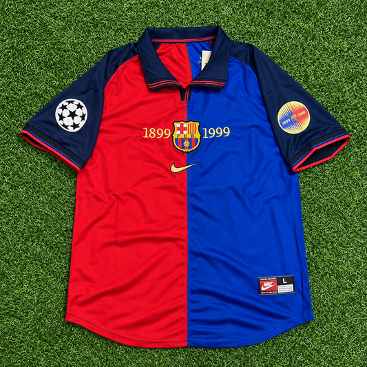 Xavi 26 - Barcelona 1998/1999 Home Champions League