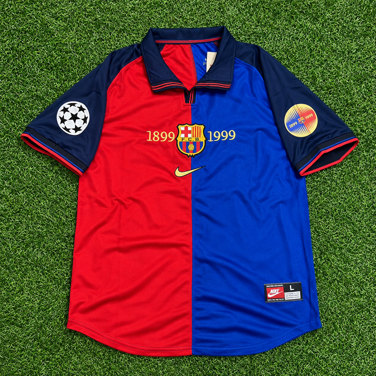 Xavi 26 - Barcelona 1998/1999 Home Champions League