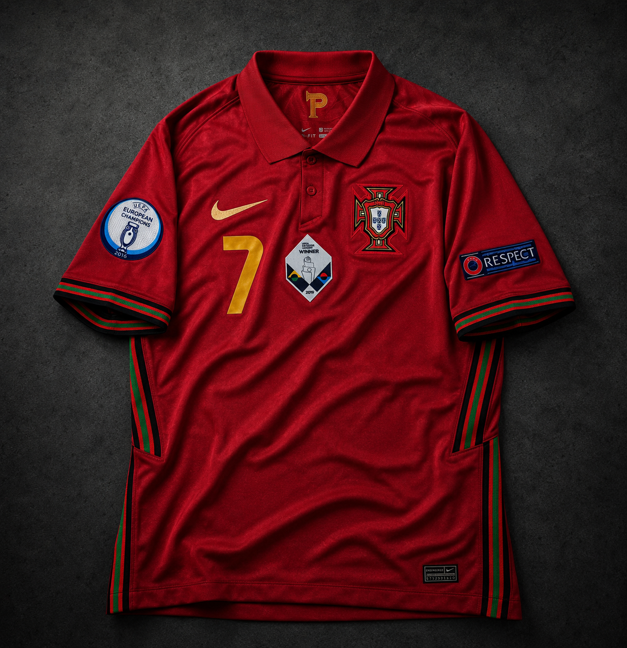 Ronaldo 7 - Portugal Home 2021 Euro