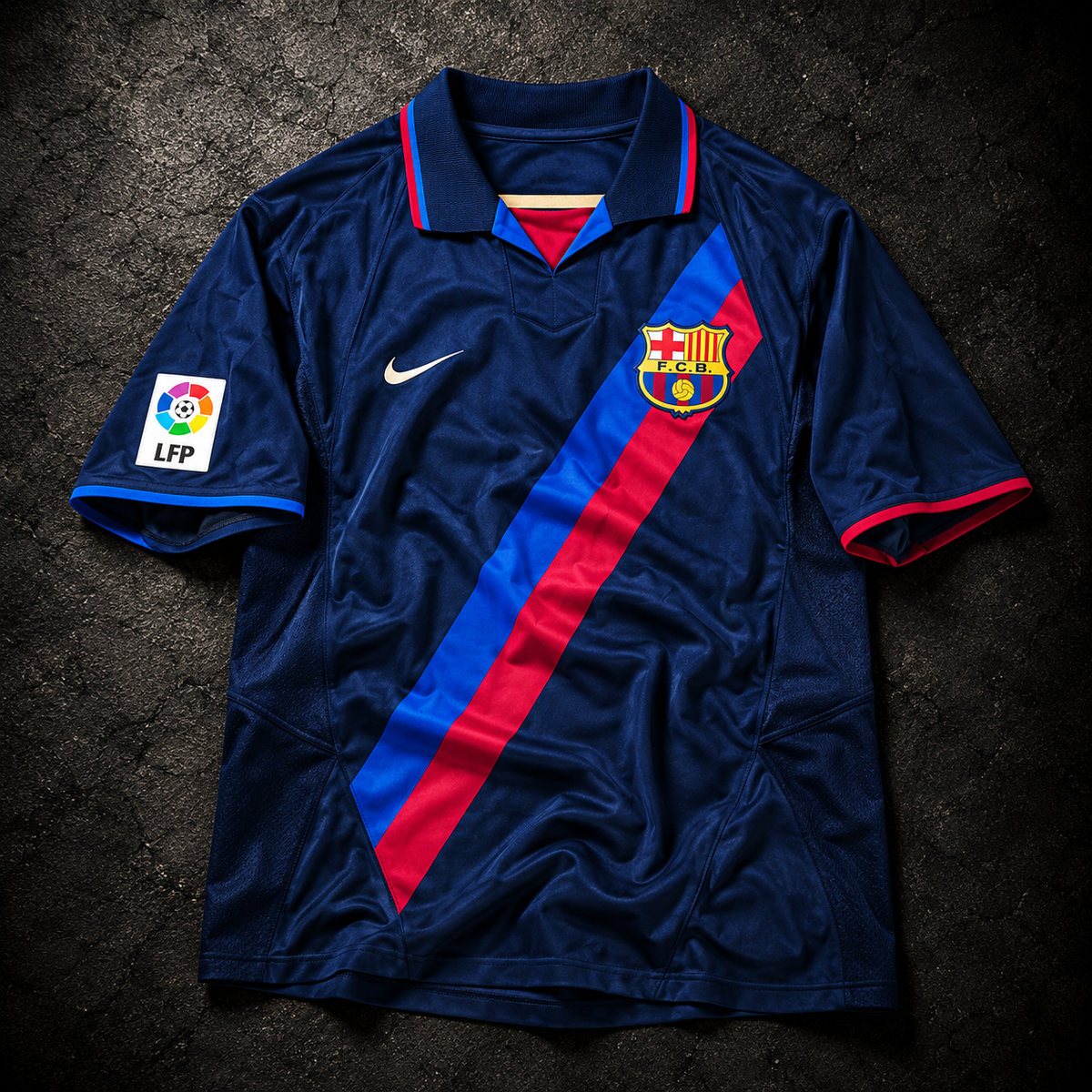 Saviola 7 - Barcelona Away 2002/03 La Liga