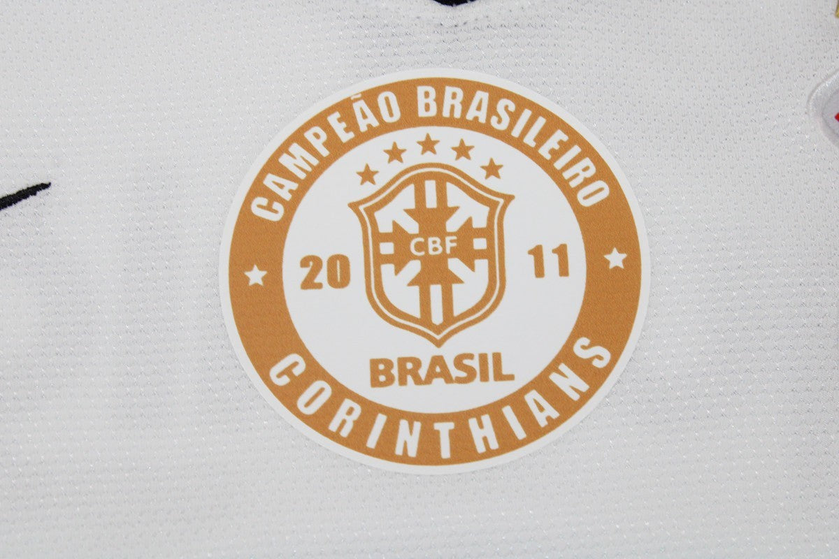Adriano 10 Corinthians Home 2010/11 Brasileirão retro football shirt