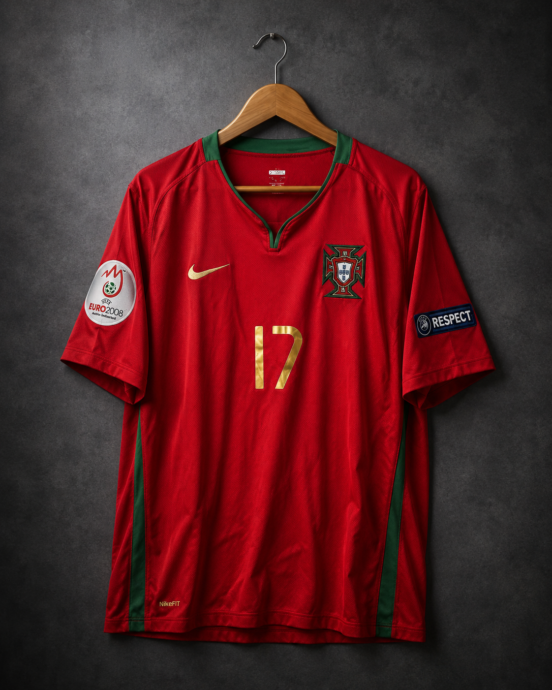 Quaresma 17 - Portugal Home 2008 Euro