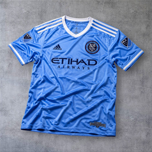 Pirlo 21 New York City Home 2014/15 MLS retro football shirt