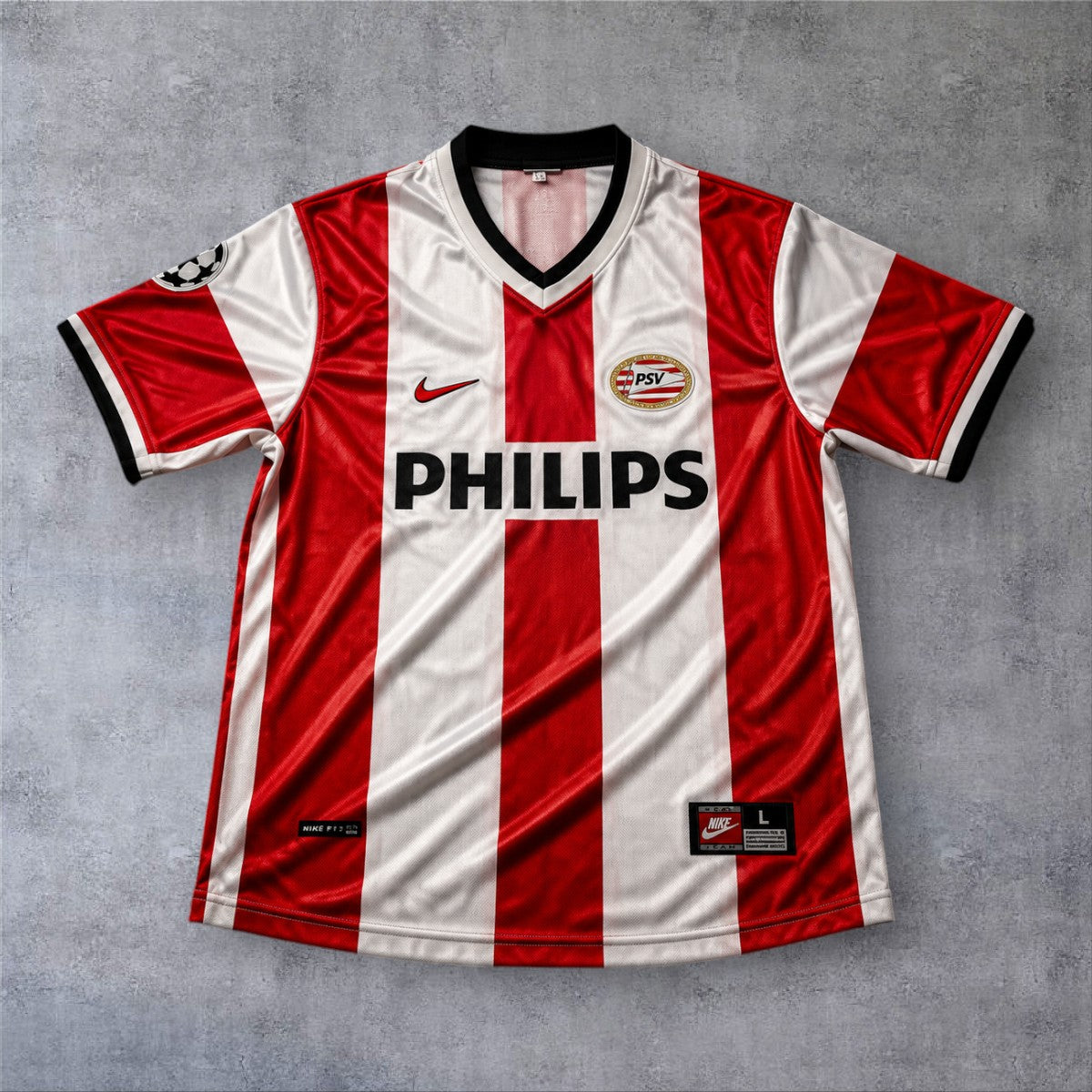 V.Nistelrooy 8 PSV Home 1998/99 Champions League retro football shirt