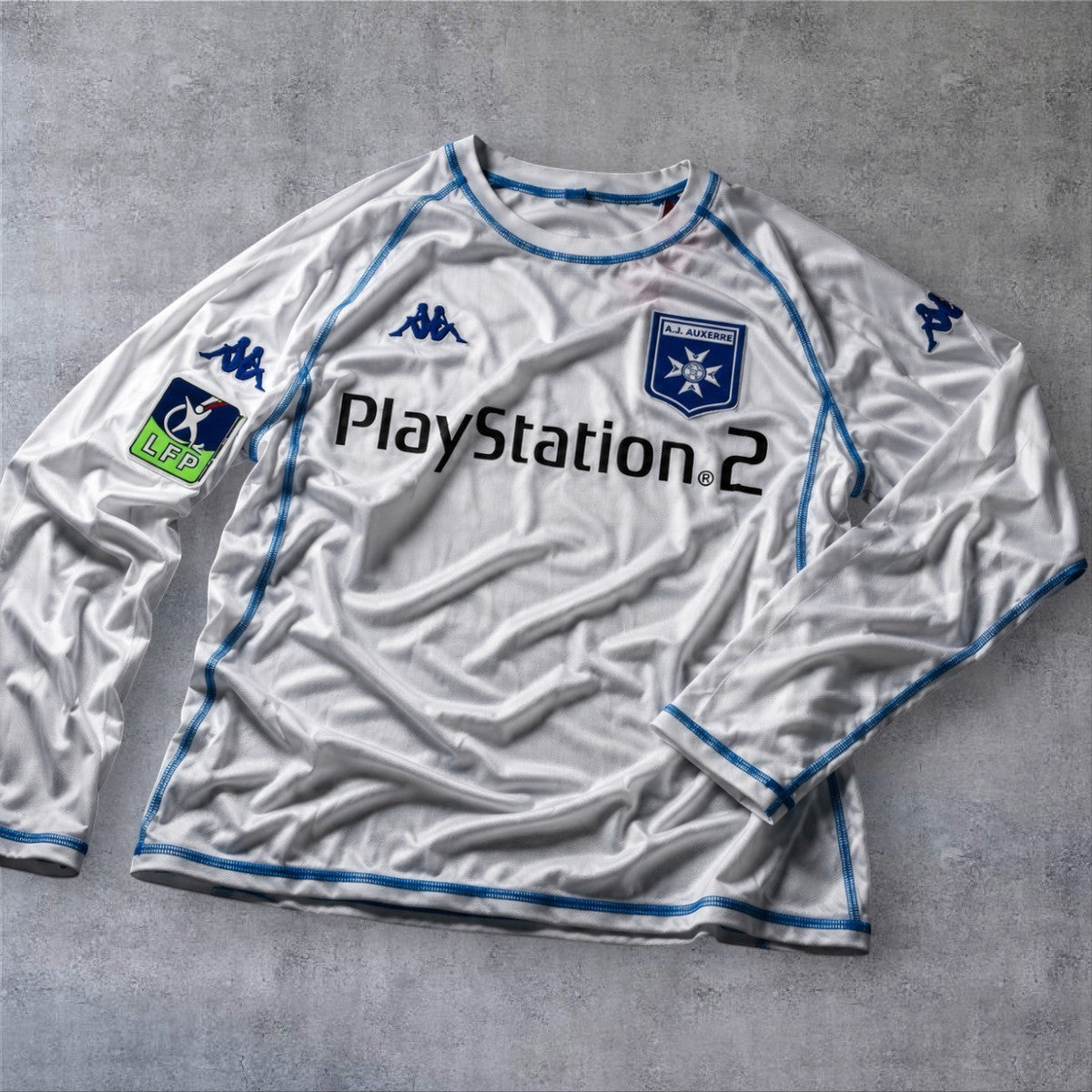 Cisse 9 Auxerre Away 2003/04 Ligue 1 retro football shirt