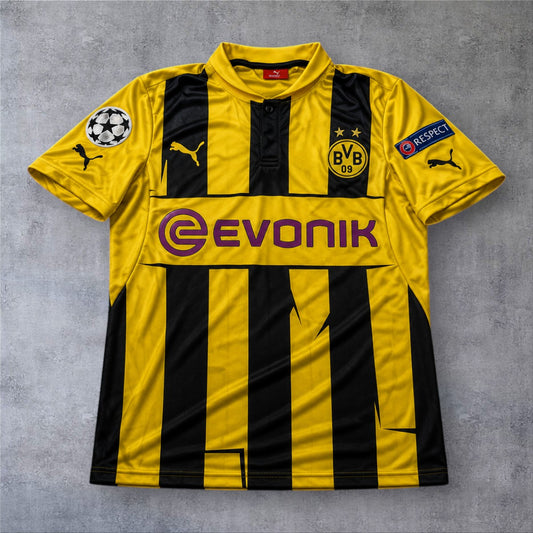 Lewandowski 9 Dortmund Home 2012/13 Champions retro football shirt