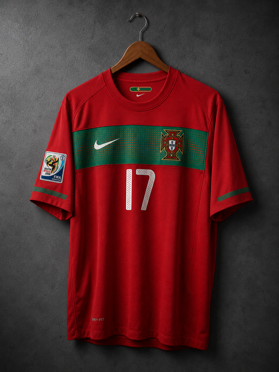 Nani 17 - Portugal Home 2010 World Cup