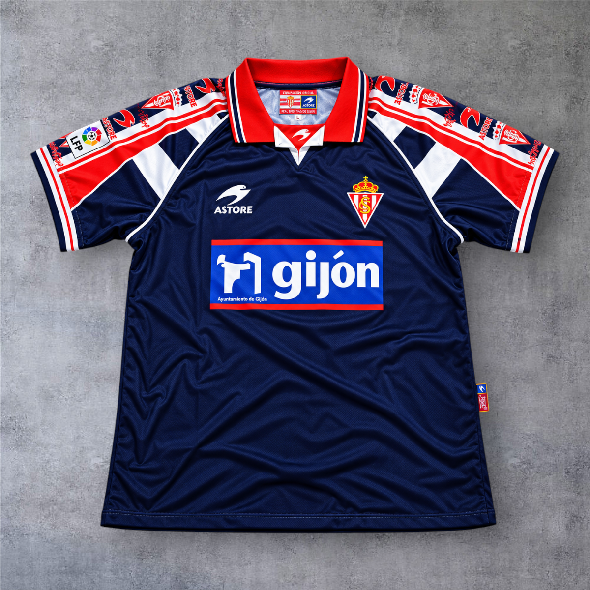 Cheryshev 21 - Sporting Gijon 1999/00 Away La Liga