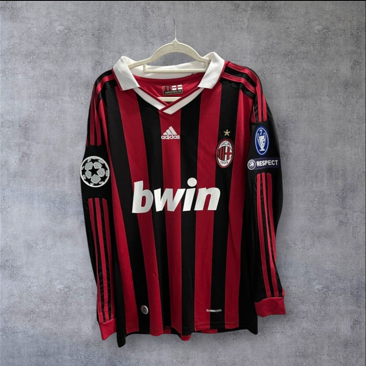 Ronaldinho 80 - Ac Milan 2009/2010 Home Champions League