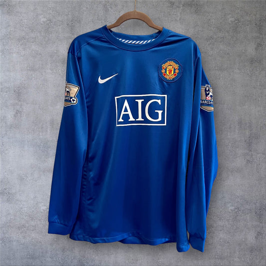 Ronaldo 7 Manchester United 2008/09 Premier League retro football shirt