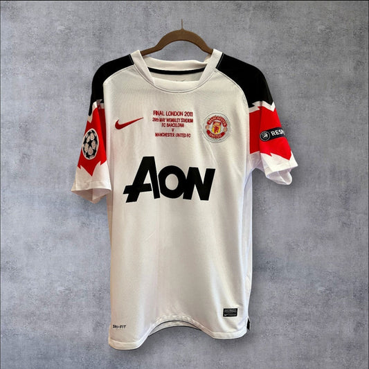 Chicharito 14 Manchester United 2011 Champions League Final retro football shirt