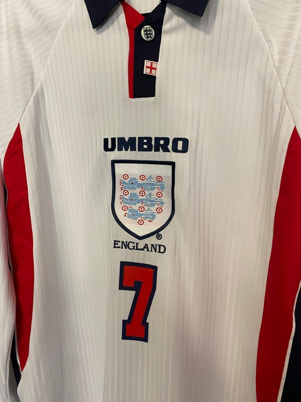 Beckham 7 - England Home 1998 World Cup