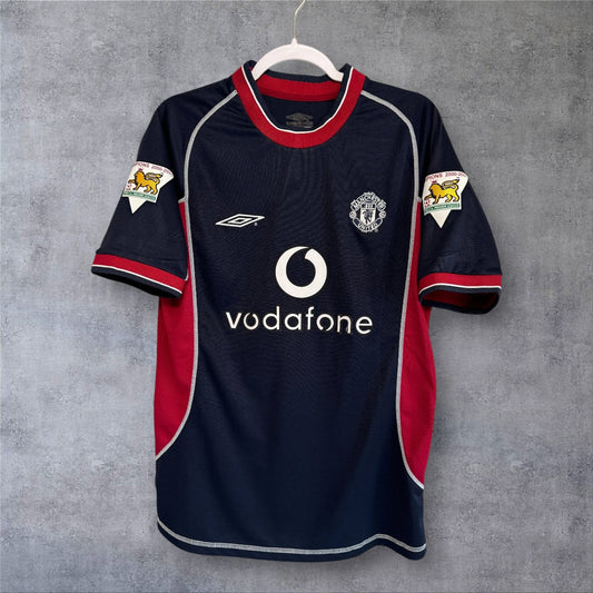 Beckham 7 Manchester United 2000/2001 Premier League Champions retro football shirt
