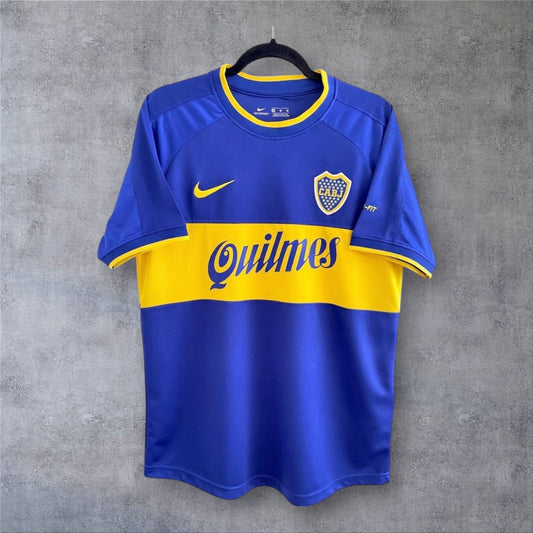 "Roman" Riquelme 10 Boca Juniors Home 1999/00 retro football shirt