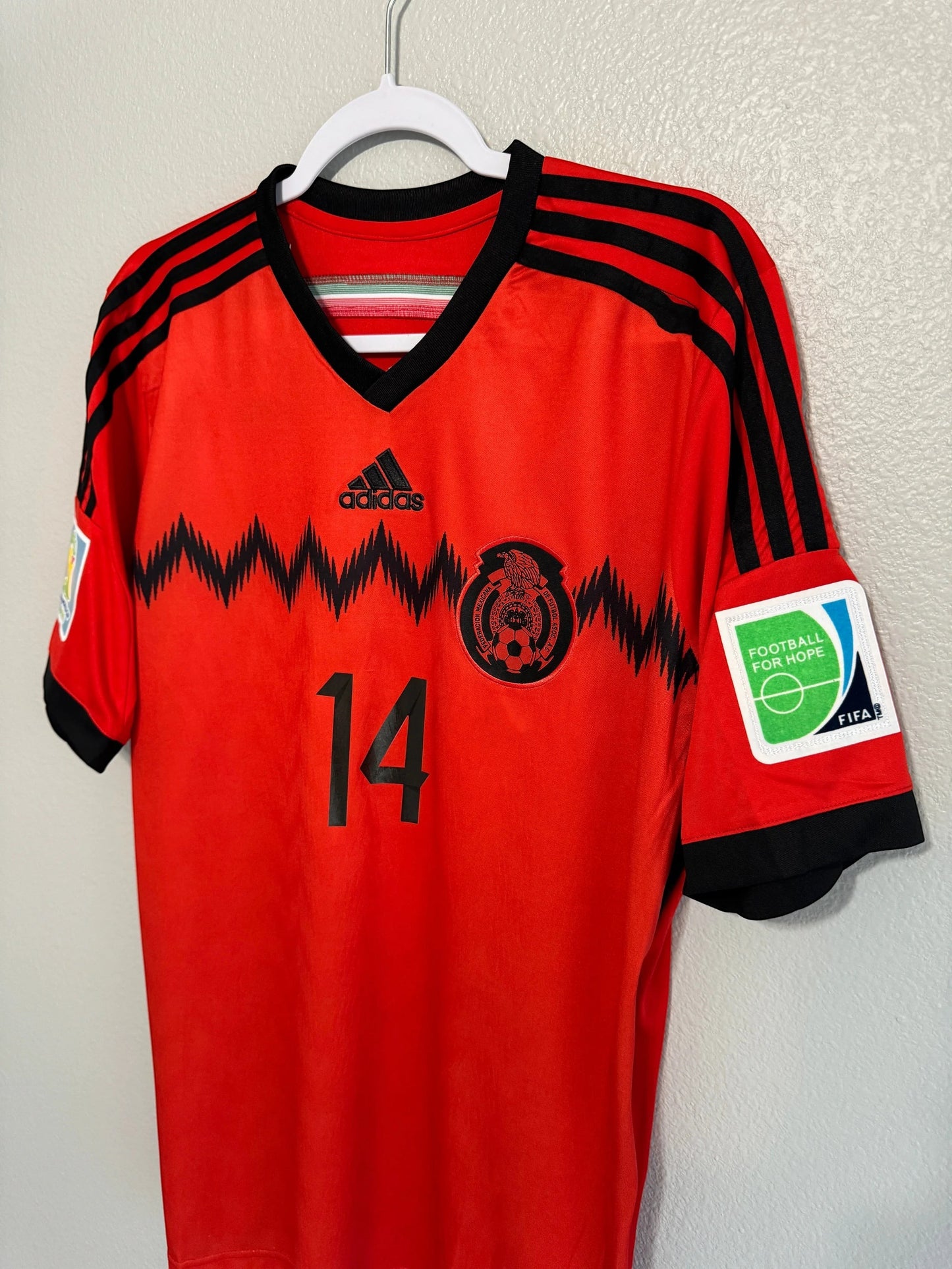 Chicharito 14 - Mexico Away 2014 World Cup