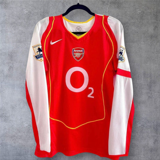 Henry 14 Arsenal 2003/04 Premier League Champions retro football shirt