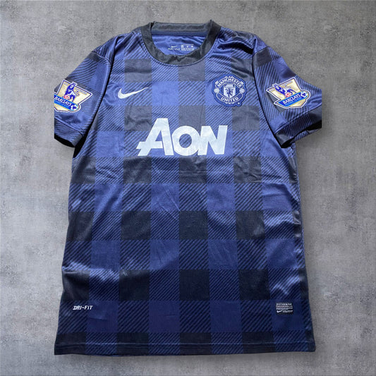 Chicharito 14 Manchester United 2013/14 Premier League retro football shirt