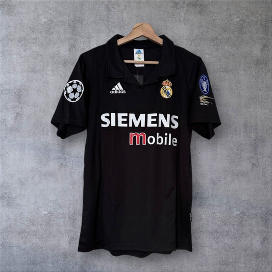 Ronaldo 11 Real Madrid 2002/2003 Away Champions League retro football shirt