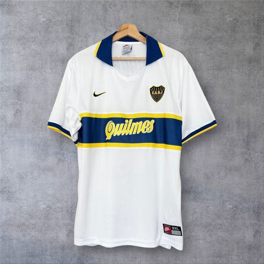 Maradona 10 Boca Juniors Away 1996/97 retro football shirt
