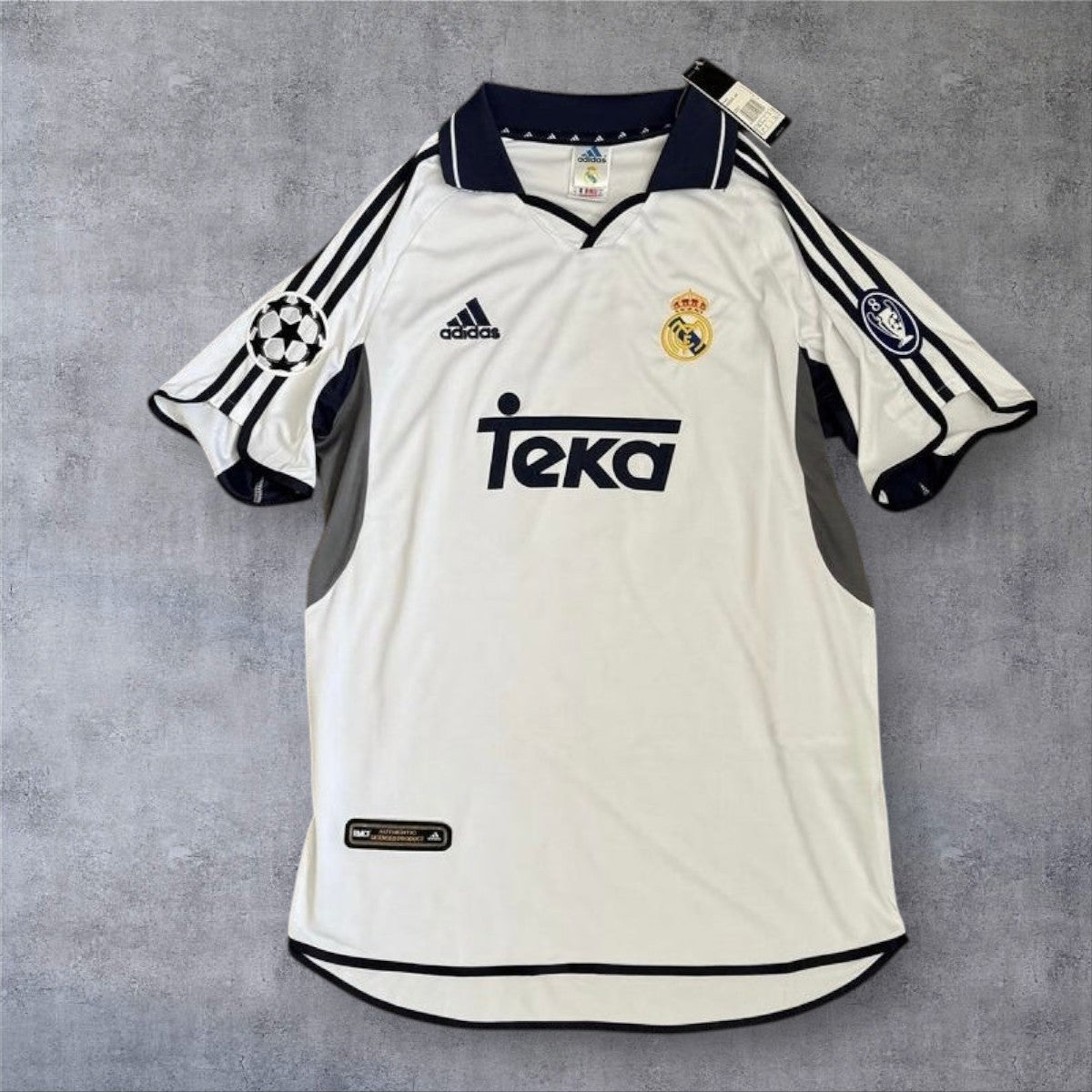 Figo 10 - Real Madrid 2000/2001 Home Champions League