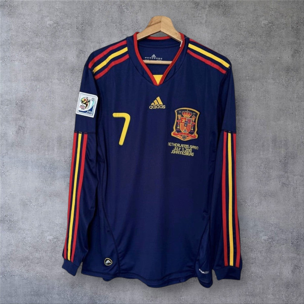 David Villa 7 - Spain Away 2010 World Cup Final