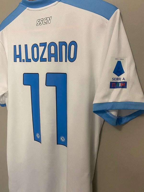Hiring Lozano 11 Napoli Special Kit White 2021/22