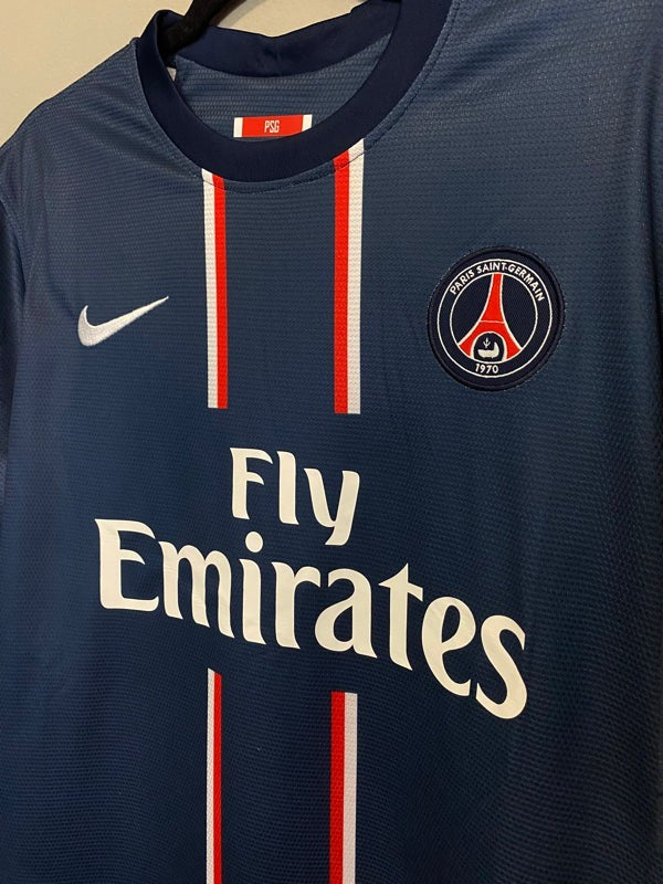Ibrahimovic 10 PSG Home 2012/13 Ligue 1 retro football shirt