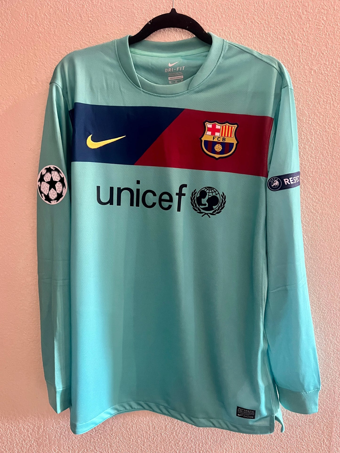 David Villa - Barcelona 2011/2012 Third Kit Champions League