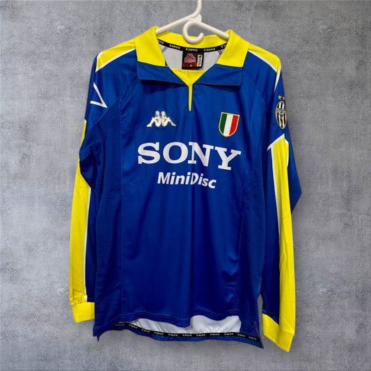 Zidane 21 Juventus Away 1997/1998 Serie A retro football shirt