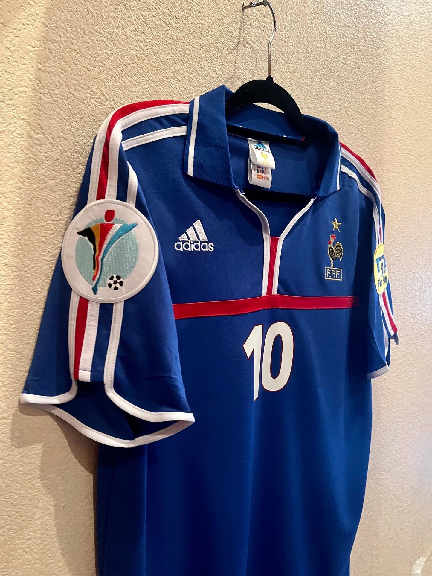 Zidane 10 - France Home Euro 2000