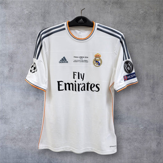 Ronaldo 7 Real Madrid 2013/2014 Home Champions League Final retro football shirt