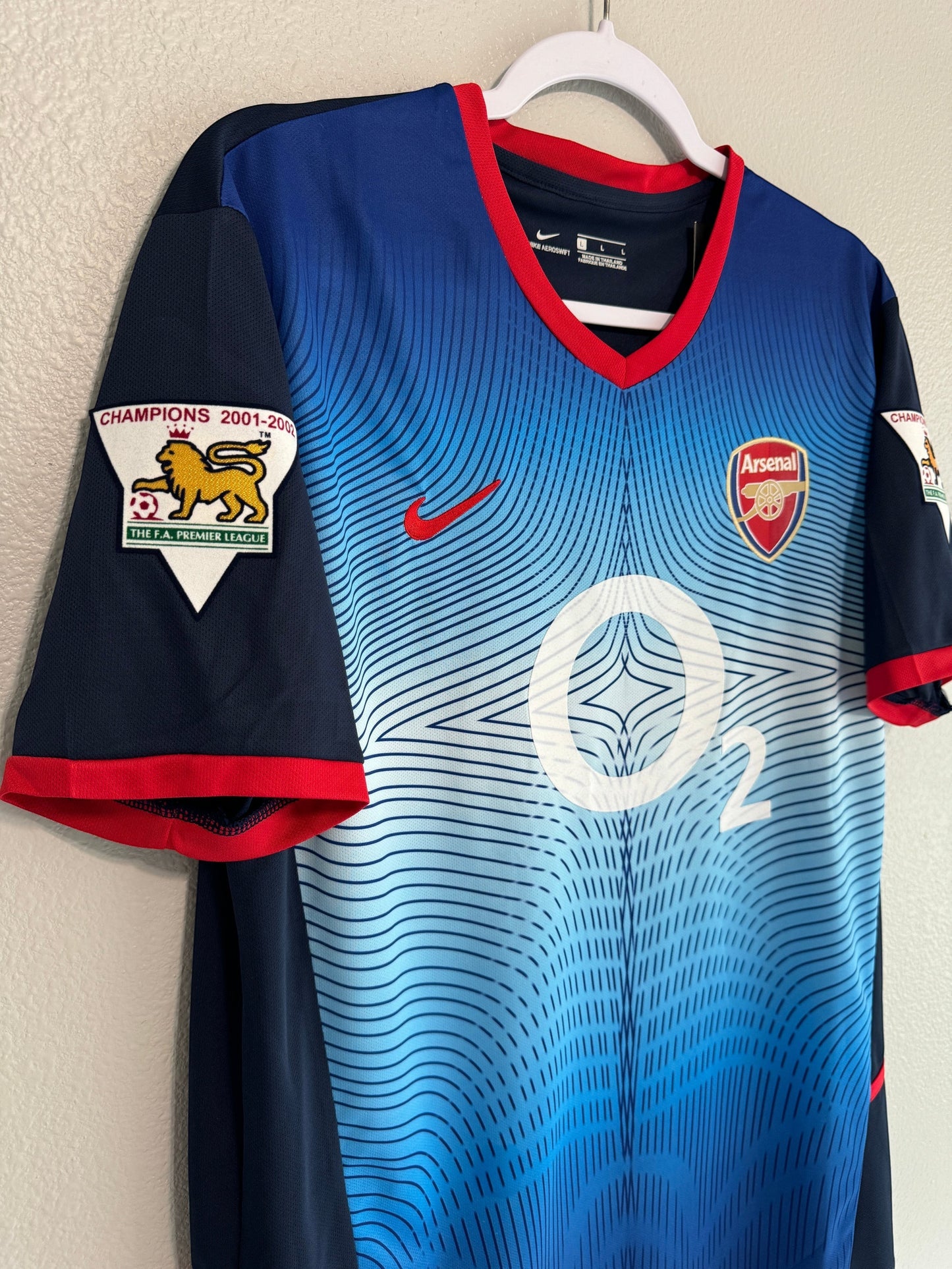 Henry 14 - Arsenal Away 2002/03 Premier League - COPIE