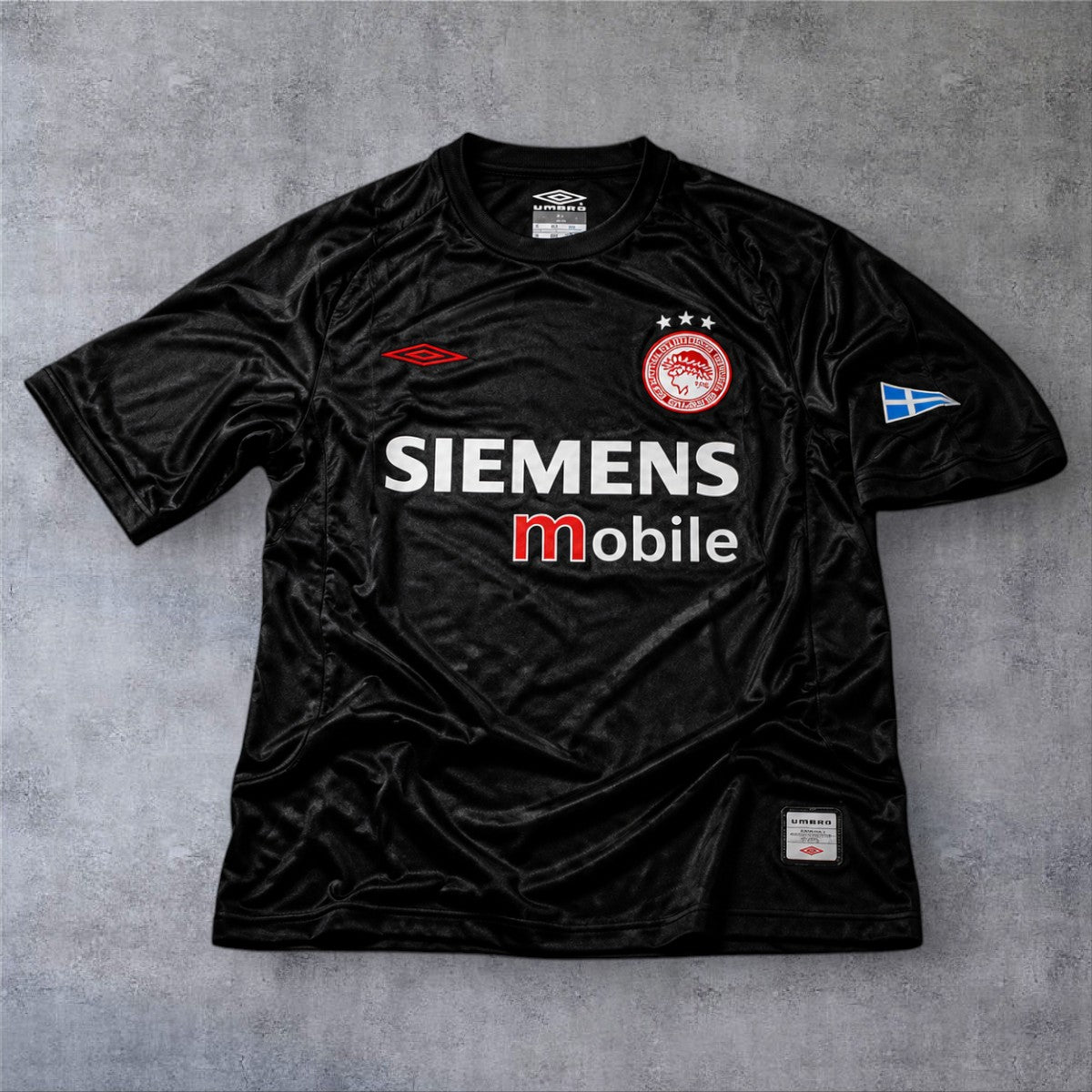 Rivaldo 5 Olympiacos Away 2004/05 retro football shirt