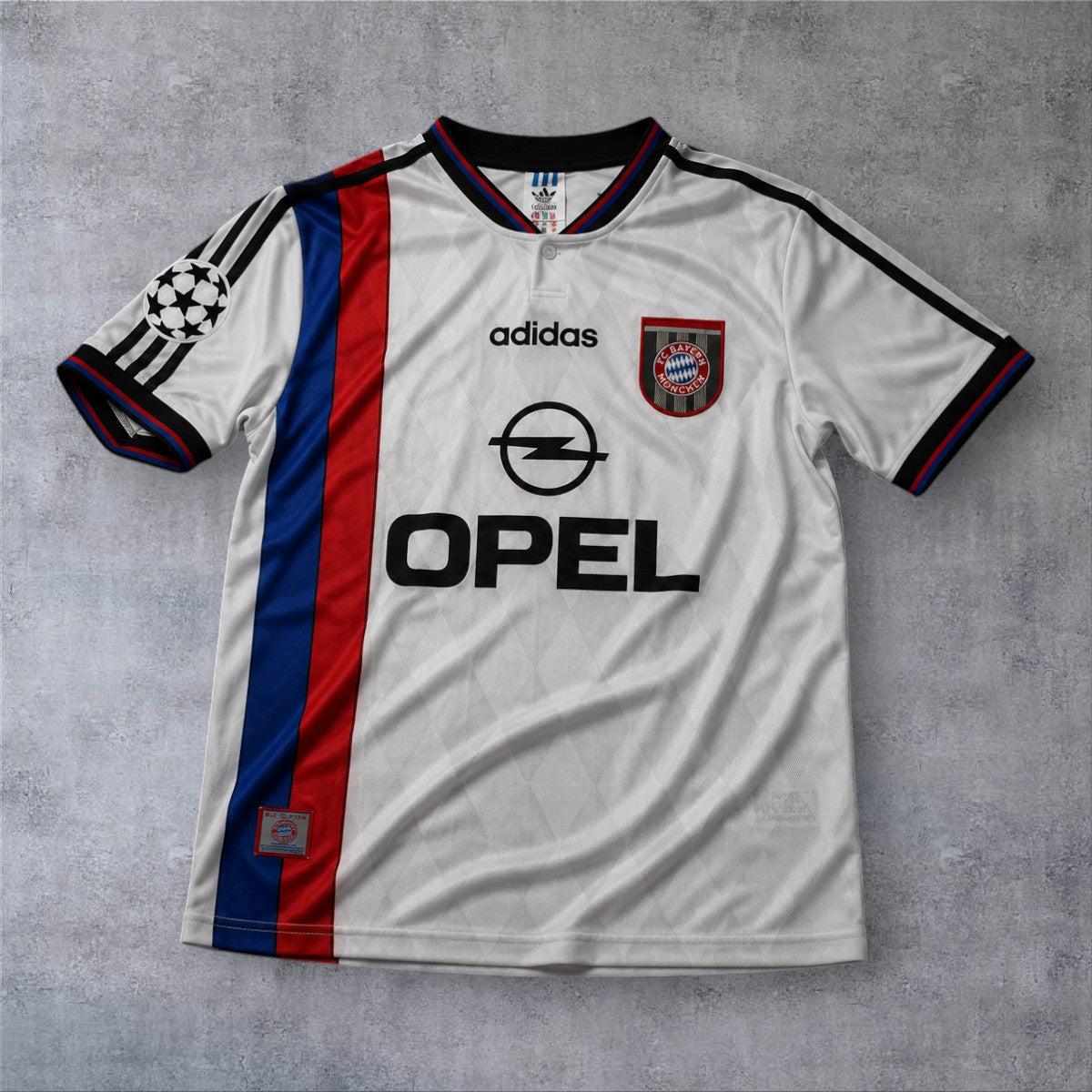 Matthaus 10 Bayern 1995/96 Away Champions League retro football shirt