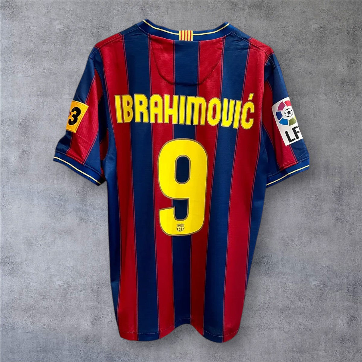 Ibrahimović 9  - Barcelona Home 2009/2010 La Liga